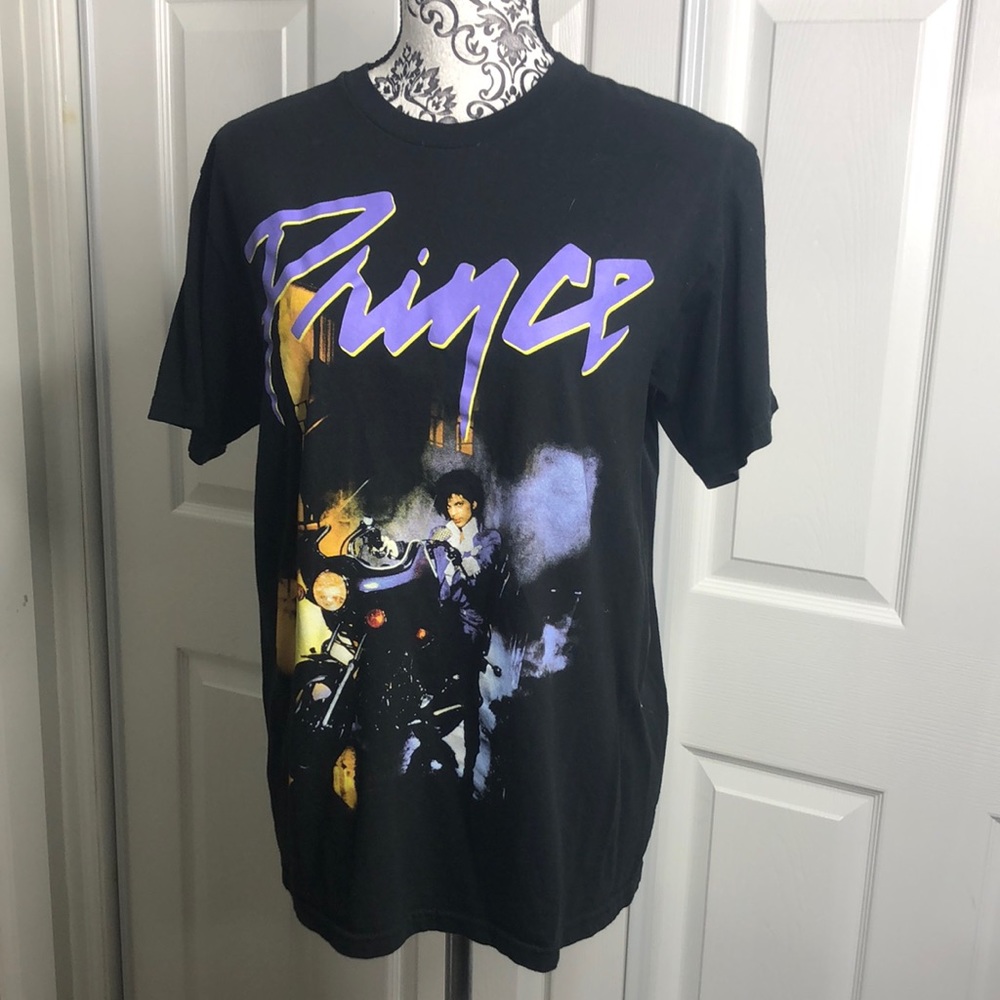 Prince T Shirt Purple Rain Music Band Rock M